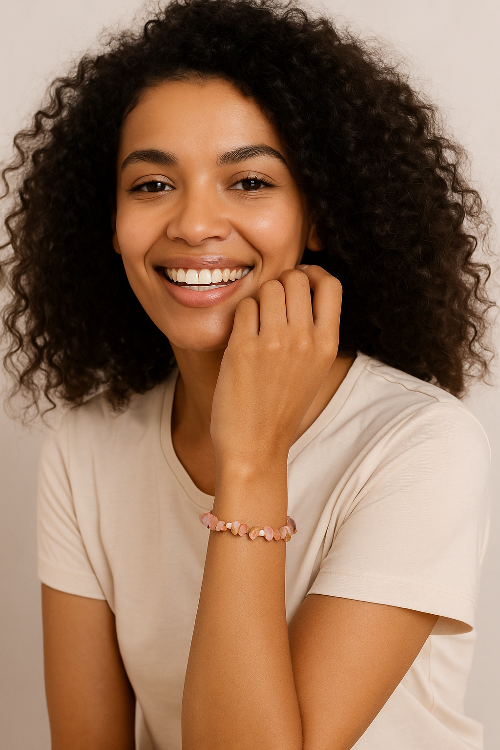 Bracelet Pierre de Lune – Intuition & Féminin Sacré