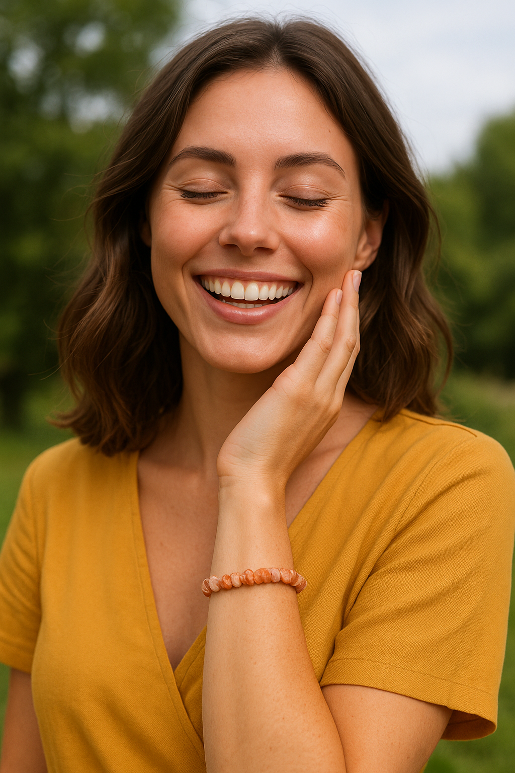 Bracelet Pierre de Soleil – Joie & Rayonnement personnel
