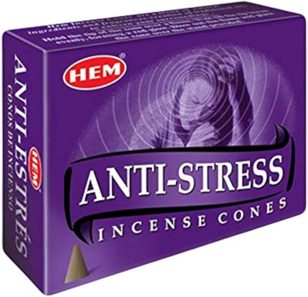 Encens HEM Cônes Anti-Stress