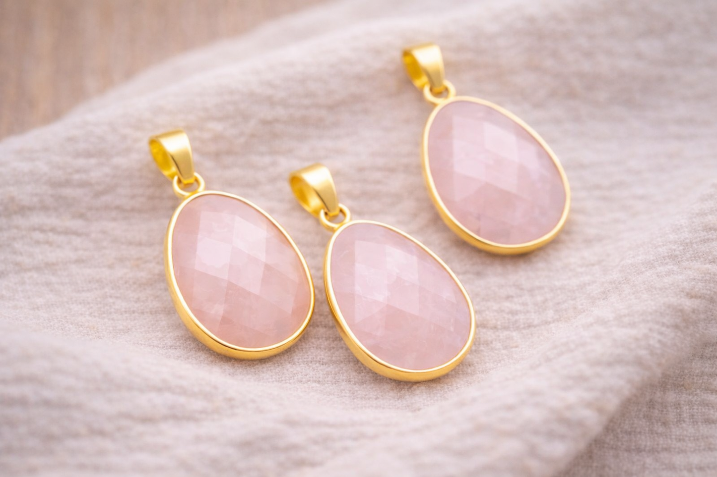 Rose Quartz Pendant – Love & Gentle Heart