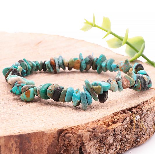 Bracelet Turquoise du Tibet – Protection & Équilibre émotionnel