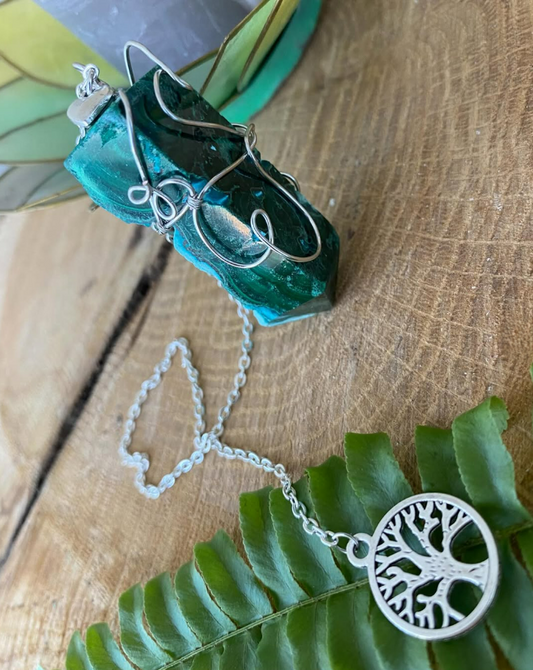 Pendule Malachite