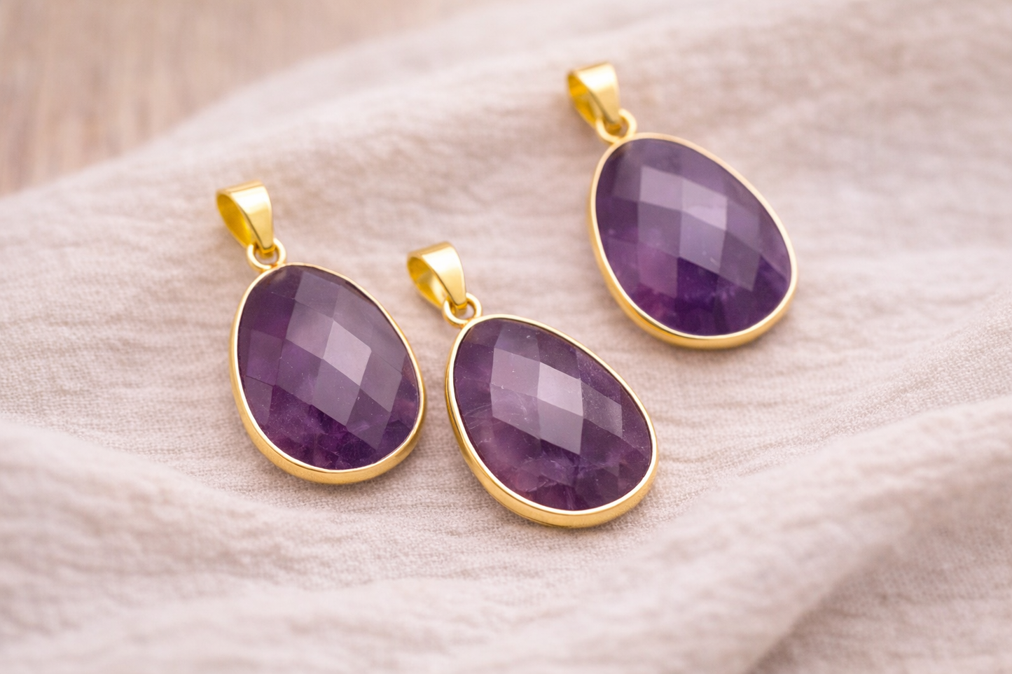 Pendentif Améthyste – Éveil du Chakra Couronne