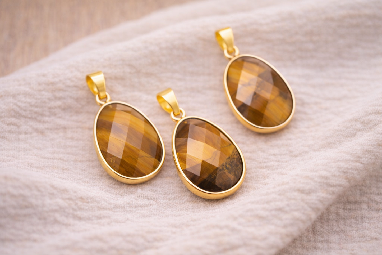 Tiger's Eye Pendant – Protection & Inner Strength