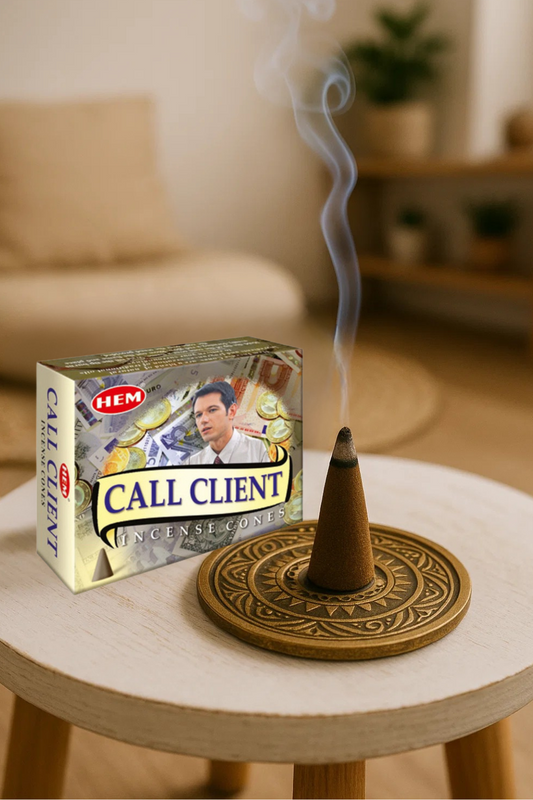 Encens HEM Cônes Call Clients