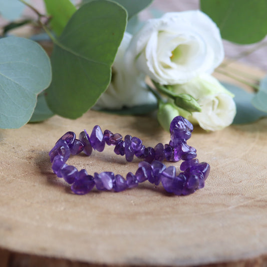 Bracelet Améthyste – Sagesse & Sérénité intérieure