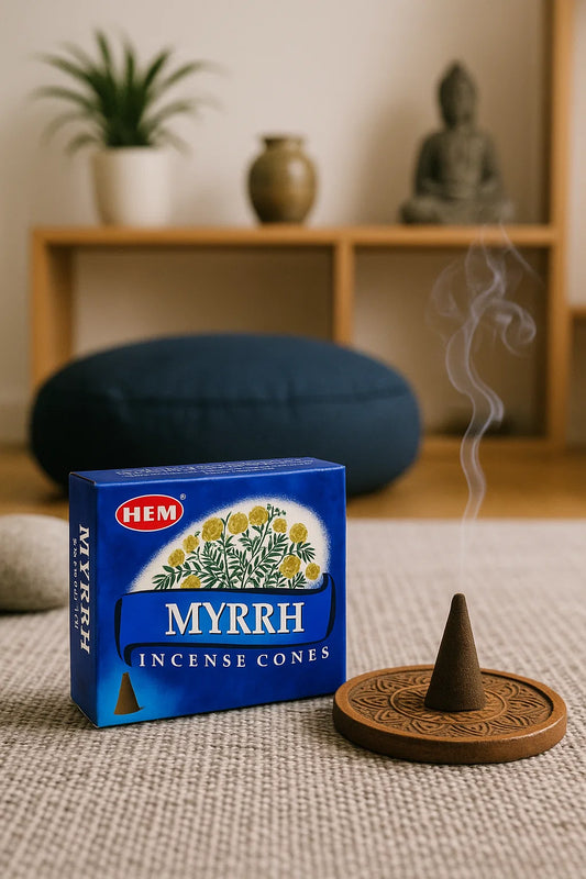 Encens HEM Cônes Myrrhe